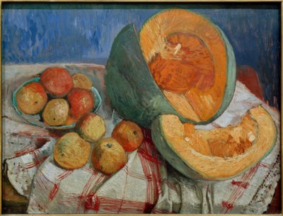 カボチャのある静物 作： Paula Modersohn Becker