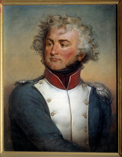 ジャン・バティスト・クレーベル（1753-1800）の肖像 アッパーライン第4大隊の中佐 ポーラン・ゲラン（1783-1855）の絵画 1834年日。0.72 x 0.55 m. 作： Paulin Jean Baptiste Guerin