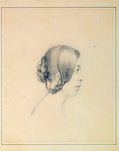 自画像。 作： Pauline Viardot García