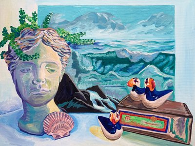 折衷的な海の静物画 作： Pauline Wegman | Key and Sea Creative