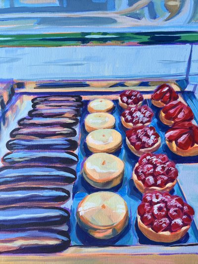 色鮮やかなフランス菓子 作： Pauline Wegman | Key and Sea Creative