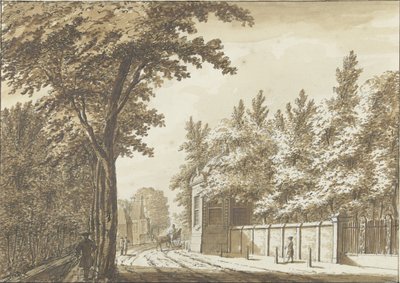 ハールレム郊外のホフステード・ボッシュ・エン・ホーフェン 作： Paulus Constantijn la Fargue (attributed to)