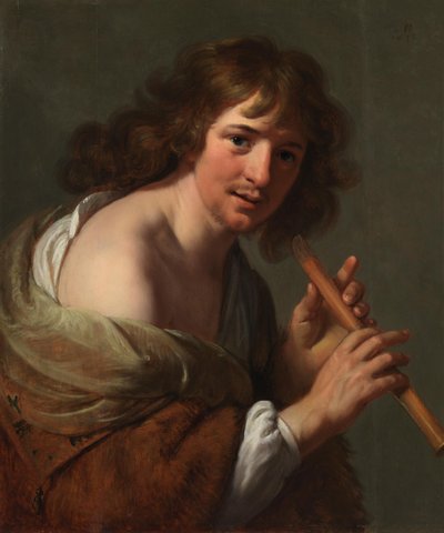 フルート奏者 作： Paulus Moreelse