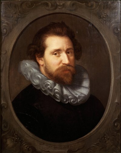 アブラハム・ブローマートの肖像1566-1651、1609 作： Paulus Moreelse