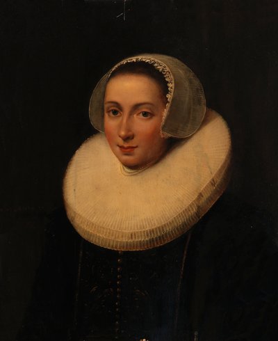 女性の肖像、17世紀初頭 作： Paulus Moreelse