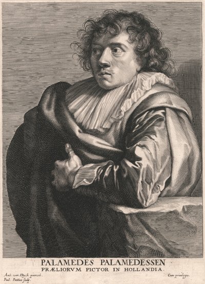 Palamedes Palamedessen, Prelian maalari Hollannissa 作： Paulus Pontius