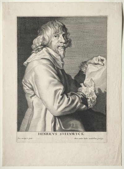 Henri van Steenwyckの肖像 作： Paulus Pontius