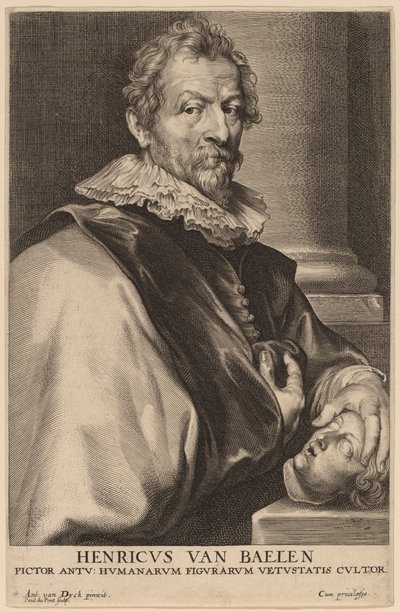 ヘンドリック・ヴァン・ベイレン 作： Paulus Pontius after Sir Anthony van Dyck