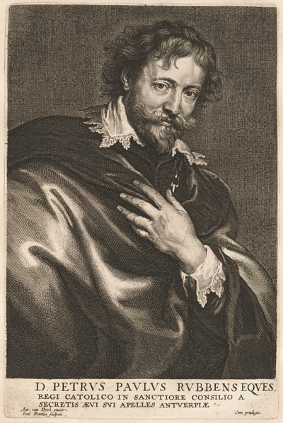 ピーター・パウル・ルーベンス 作： Paulus Pontius after Sir Anthony van Dyck