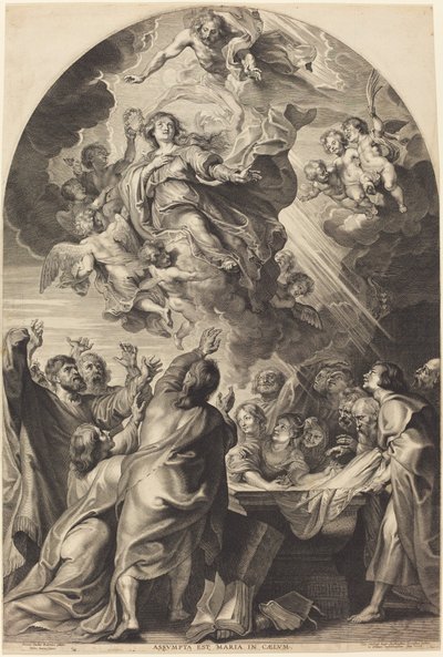 聖母被昇天 作： Paulus Pontius, after Sir Peter Paul Rubens
