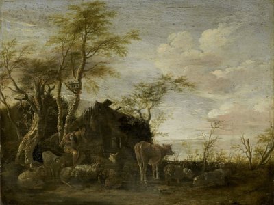 牧夫の小屋 作： Paulus Potter