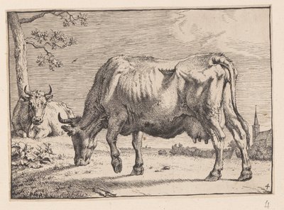 放牧牛（様々な牛と牛より 作： Paulus Potter