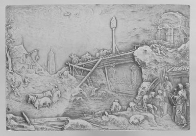 川の風景 リヴィエ ランドシャップ 作： Paulus Willemsz. van Vianen