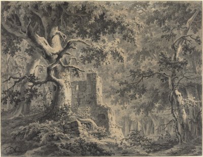 ウッドランド ストリームの廃墟 作： Paulus van Liender