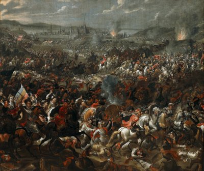 1683 年 9 月 12 日のウィーンの戦い、1683 ～ 84 年頃（キャンバスに油彩） 作： Pauwel Casteels