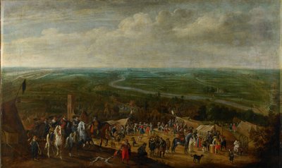 スヘルトーヘンボス包囲戦でのフレデリック・ヘンドリック王子、1629年 作： Pauwels van Hillegaert