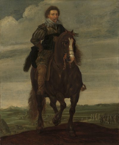 馬に乗ったフレデリック・ヘンドリック王子 作： Pauwels van Hillegaert