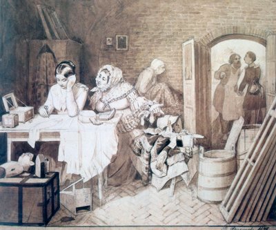 ネズミ捕り、1846 作： Pavel Andreevich Fedotov