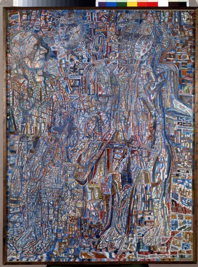 「パーソンナージュ パーヴェル・ニコライエヴィチ・フィロノフ（1883-1941）の絵画 1930年 サンクトペテルブルクの国立ロシア美術館 作： Pawel Nikolajewitsch Filonow