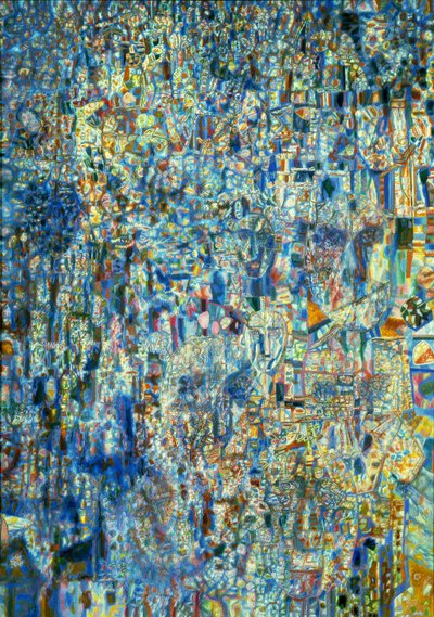 人々、1930 作： Pavel Nikolayevich Filonov