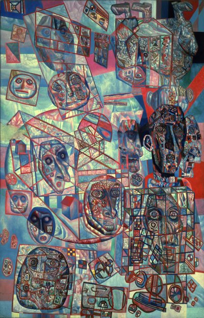 1925年の世界の男 作： Pavel Nikolayevich Filonov