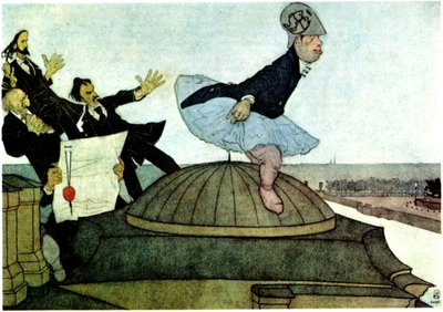 新しいミネルヴァ セルゲイ・ディアギレフの勝利、1901年 作： Pavel Yegorovich Shcherbov