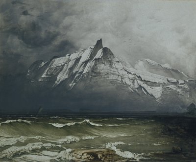 ノルウェー北部から 作： Peder Balke