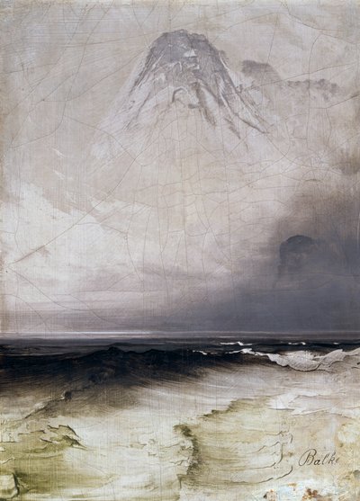 海と霧 作： Peder Balke