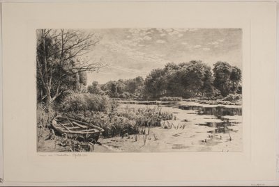 Strandmøllenの池 作： Peder Monsted