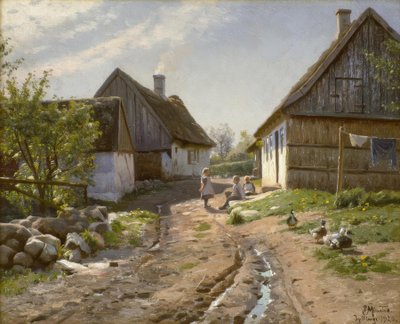 農場で 作： Peder Monsted