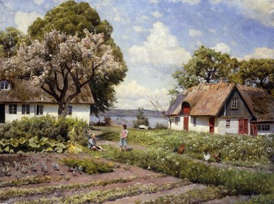 農場の子供たち 作： Peder Monsted