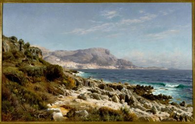 モンテカルロの海岸 作： Peder Monsted