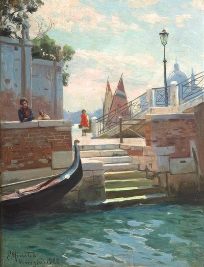 P.メンステッド、ヴェネツィアの夏の日 作： Peder Monsted
