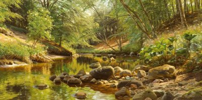 P.メンステッド、ソニガーヴァルトバッハ 作： Peder Monsted