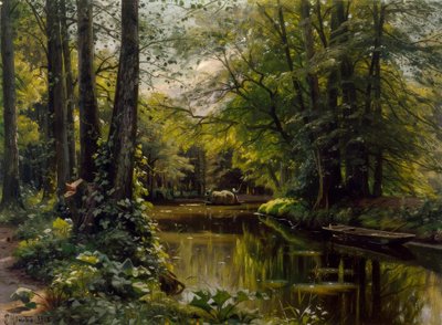 シュプレーヴァルトの夏 作： Peder Monsted