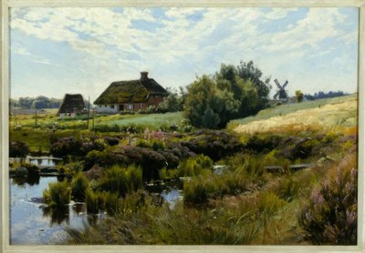 田舎の夏の日 作： Peder Monsted