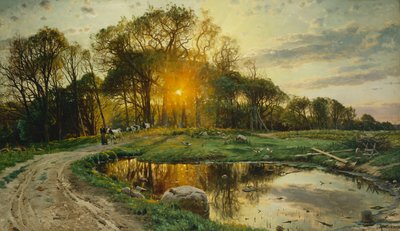 帰国 作： Peder Monsted