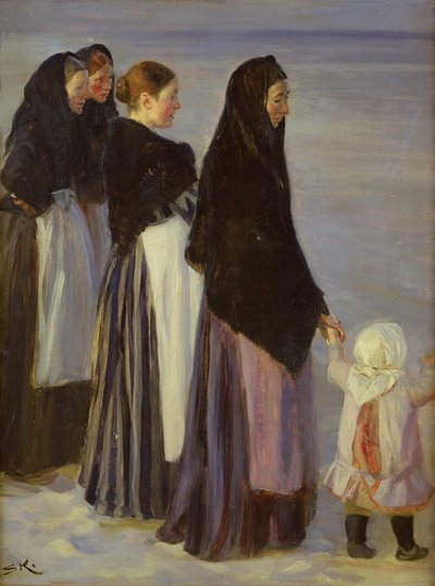 不明な画像 作： Peder Severin Krøyer