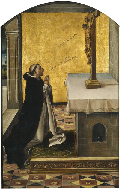 祈りの聖ペテロ殉教者、1493-1499 作： Pedro Berruguete