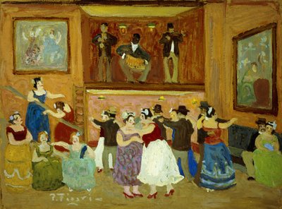 キャバレー 作： Pedro Figari