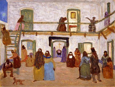 驚愕;コンスターナシオン 作： Pedro Figari