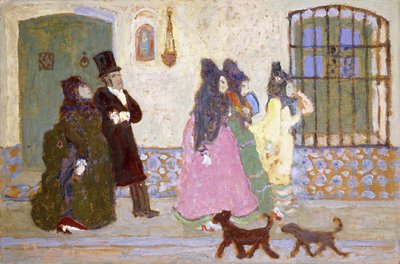 散歩に行く;デパセオ 作： Pedro Figari