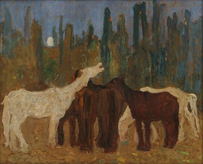 後悔 作： Pedro Figari