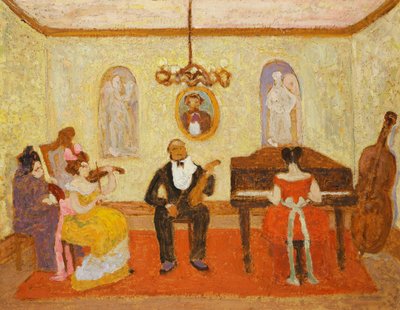 入り口を待っています 作： Pedro Figari