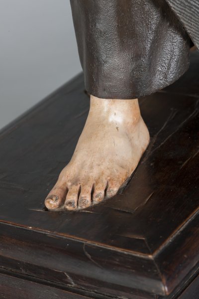 アルカラのサンディエゴ、1665-70年頃（ポリクロームウッド） 作： Pedro de Mena