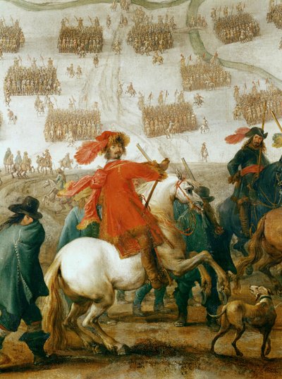 オクタヴィオ・ピッコロミーニ陸軍大将、30年戦争時の帝国軍司令官......（油彩・キャンバス） 作： ピーター・スナイアーズ