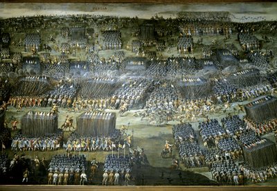 30年戦争ヴァイセンベルクの戦い（ホワイトマウンテンの戦い）11月8日 作： Peeter Snayers