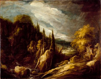山の風景 作： Peeters the Elder Gillis