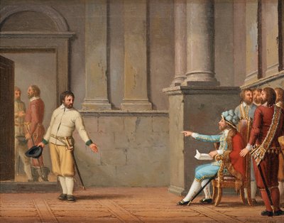 Engelbrekt Engelbrektsson、1805年、Eirik IIIの前 作： Pehr Hilleström