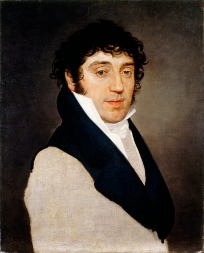 ペトロニオ・モンタナーリの肖像」ペラージオ・パラギ（1775-1860）作 油彩・キャンバス 60x48,5cm 作： Pelagio Palagi